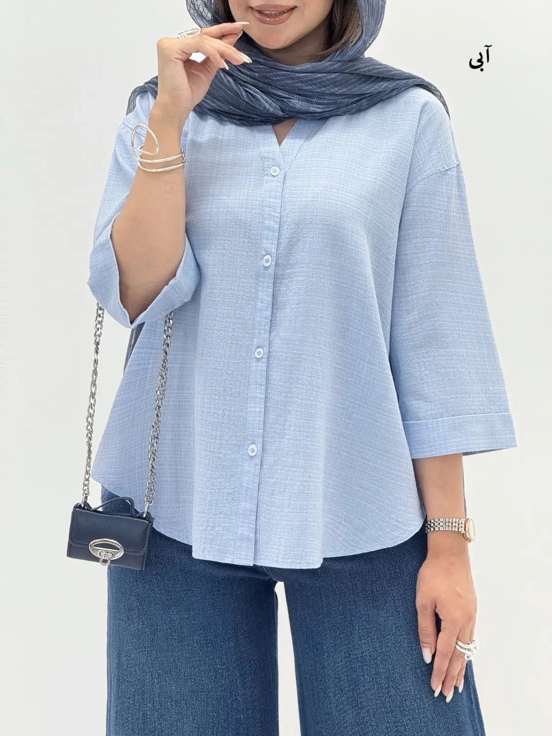 6640-شومیز کادنزا فرنیا (ایراددار)